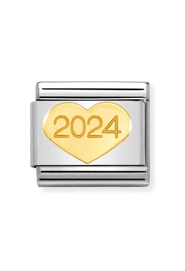 Nomination Composable Classic Link Heart 2024 in Gold