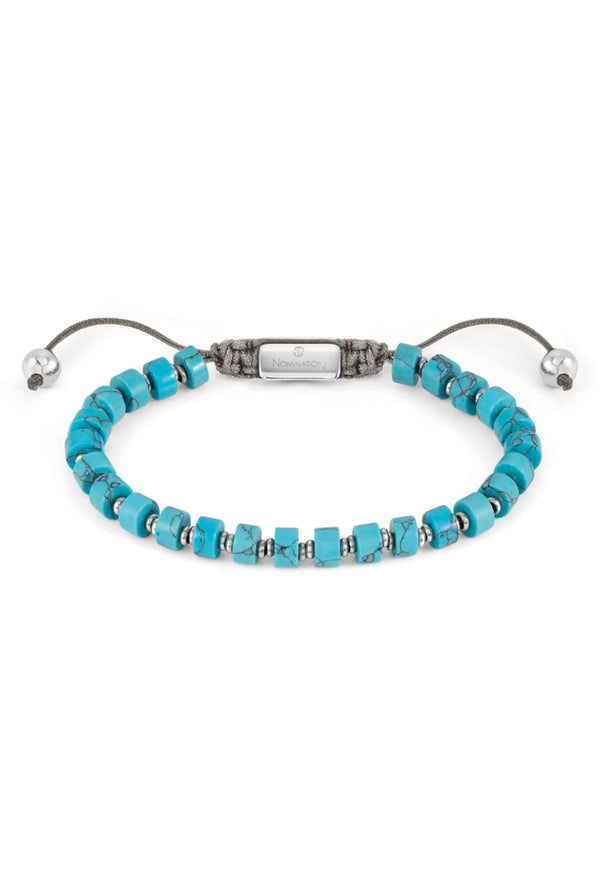Nomination Instinct Style Turquoise Bracelet Stainless Steel