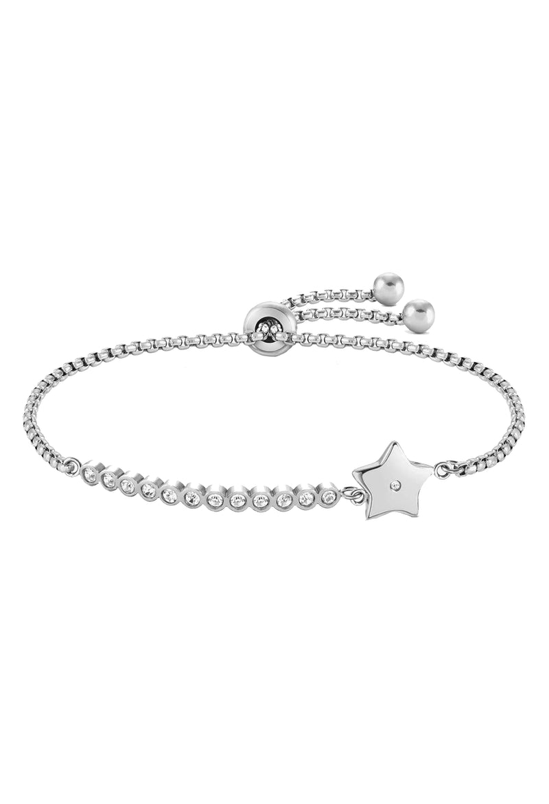 Nomination Milleluci Star Cubic Zirconia Bracelet Stainless Steel