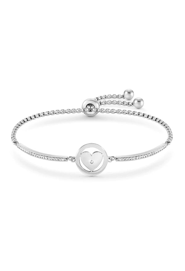 Nomination Milleluci LE Heart Bracelet in Silver