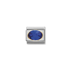 The Nomination Composable Classic Link Blue, a blue silver charm from Nomination Italy, available at OD’s Jewellers in St Helens.