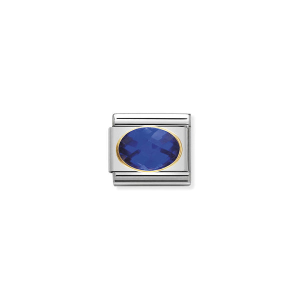 The Nomination Composable Classic Link Blue, a blue silver charm from Nomination Italy, available at OD’s Jewellers in St Helens.