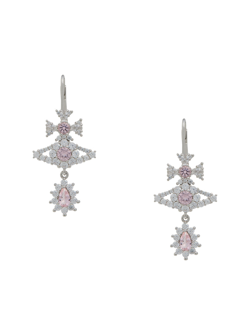 Vivienne Westwood Sterling Silver Masha Pink Drop