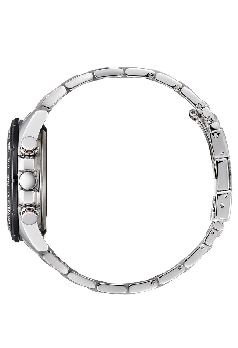 Citizen Gents Eco-Drive Black Dial Perpetual Chronograph Bracelet Watch