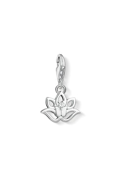 Thomas Sabo Lotus Flower Charms in Silver