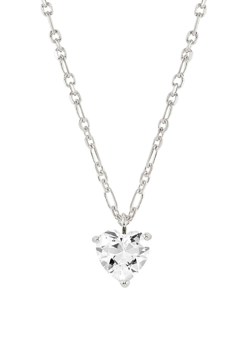 Nomination Sweetrock Sparkling Love Necklace Silver