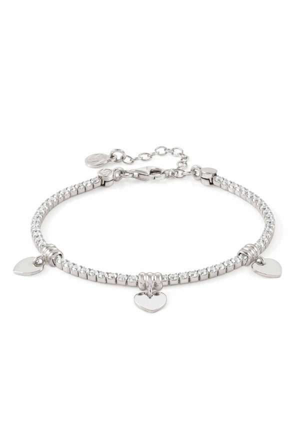 Nomination Chic & Charm 3 Heart Bracelet Silver