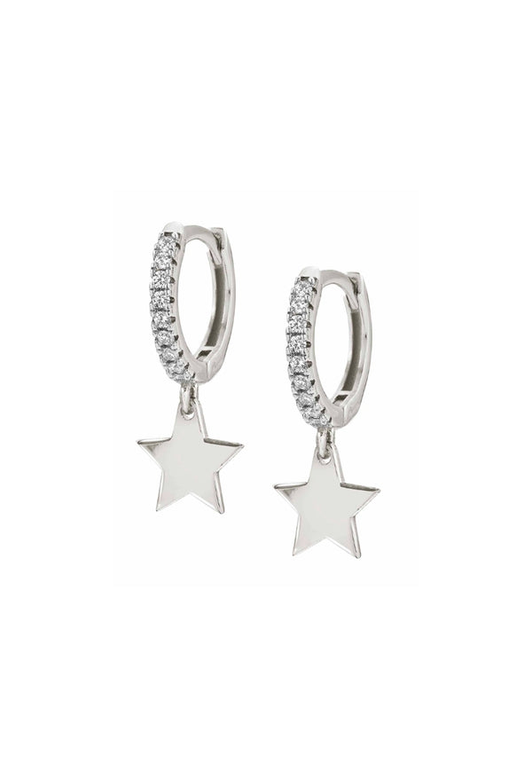 Nomination Chic & Charm Star Earrings Silver