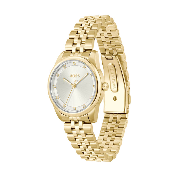 Graceful Precious, Silver Dial Bracelet Watch 1502810