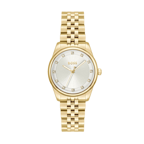 Graceful Precious, Silver Dial Bracelet Watch 1502810