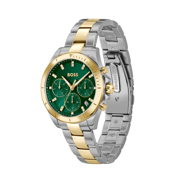 Alley Sports Luxe Green Dial Bracelet Watch 1502827