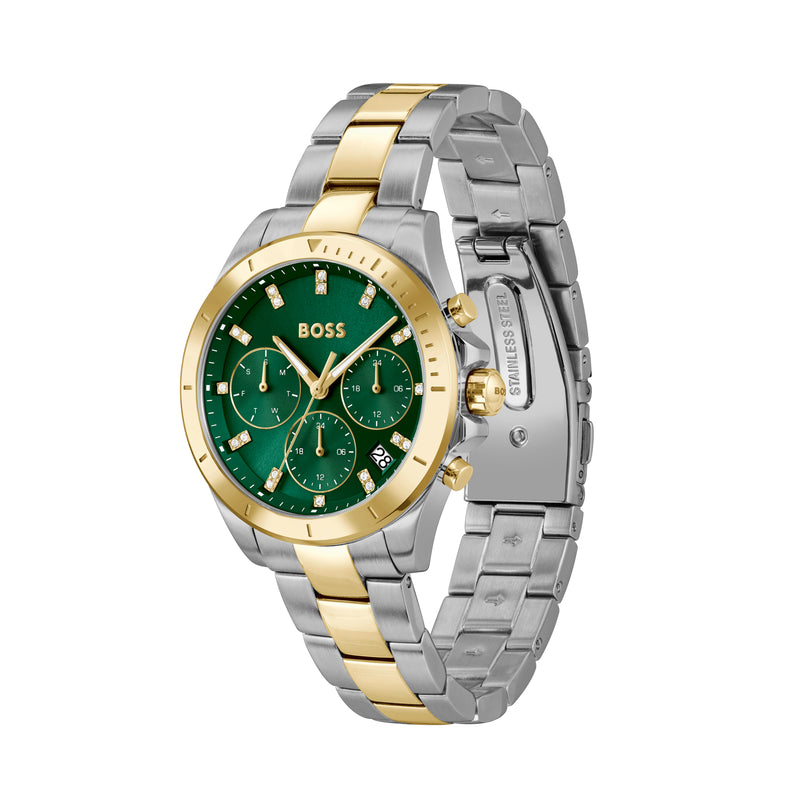 Alley Sports Luxe Green Dial Bracelet Watch 1502827