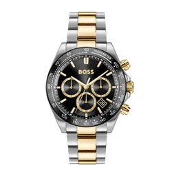 Mens Two-Tone Hero 2.0, Black Dial, Bracelet Watch 1514269