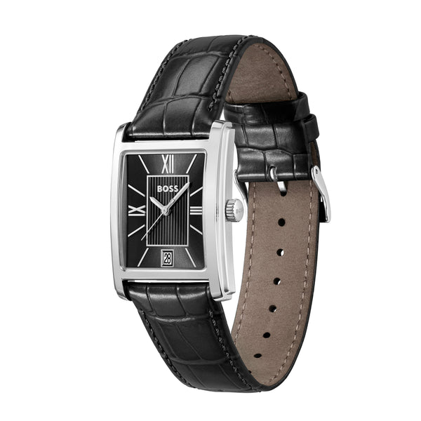 Principle Dress, Black Dial, Strap Watch 1514277