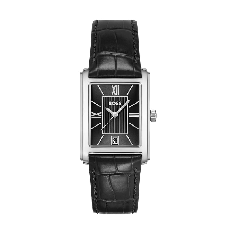 Principle Dress, Black Dial, Strap Watch 1514277