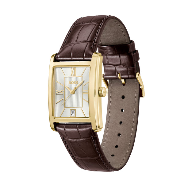 Principle Dress, Silver Dial, Strap Watch 1514300