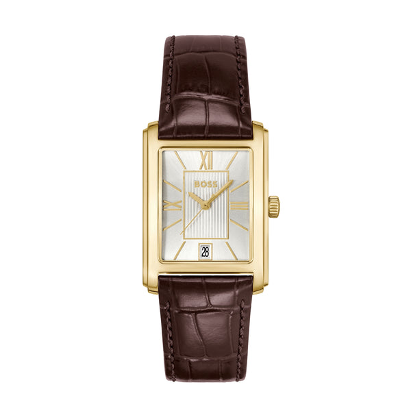 Principle Dress, Silver Dial, Strap Watch 1514300