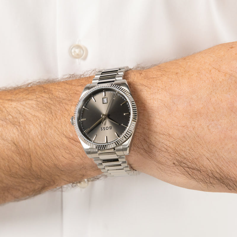 BOSS Men's Cheswick Black Dial Bracelet Watch