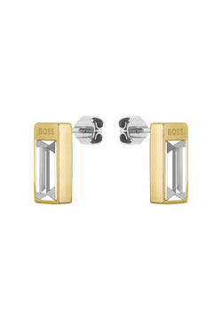 BOSS Clia Crystal Stud Earrings *
