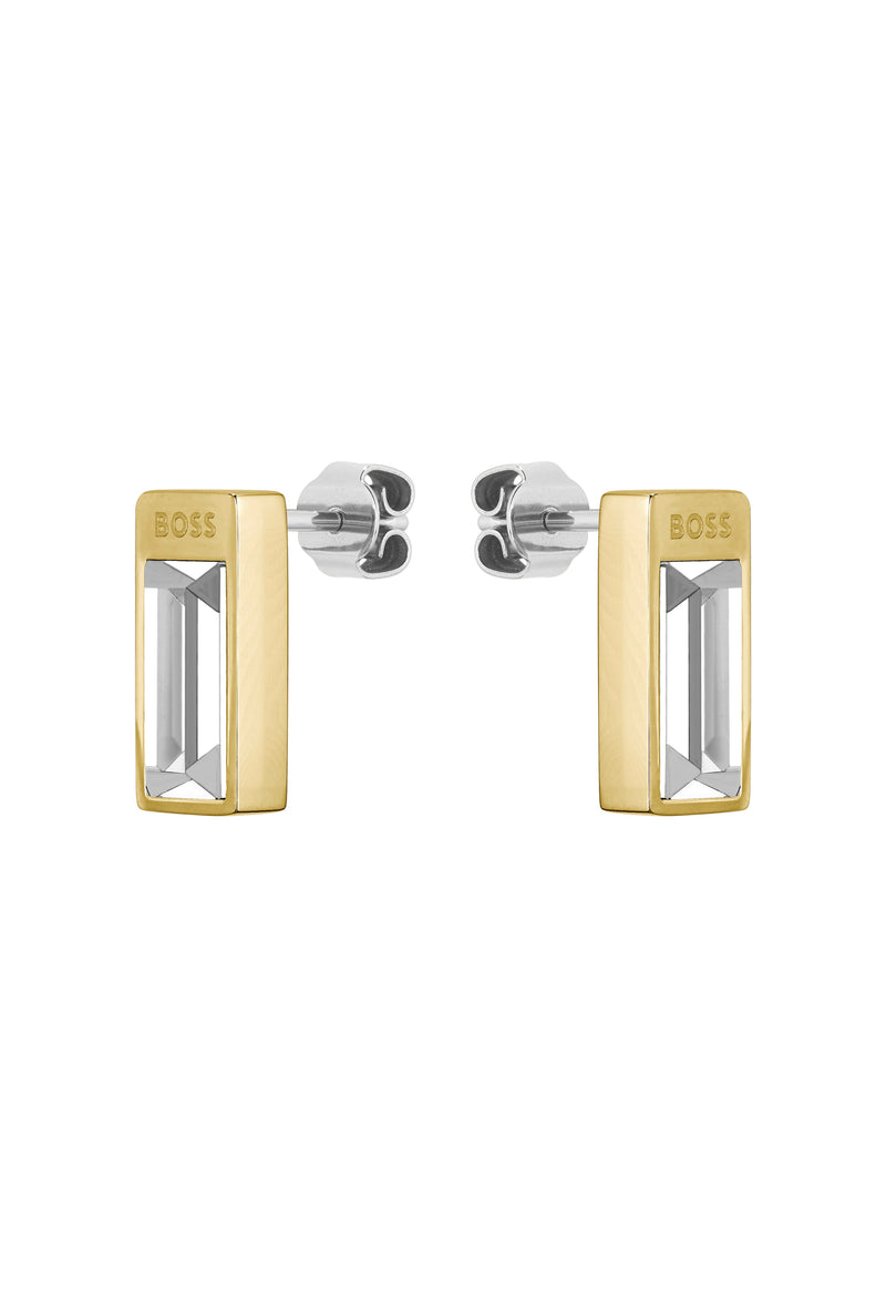 BOSS Clia Crystal Stud Earrings *