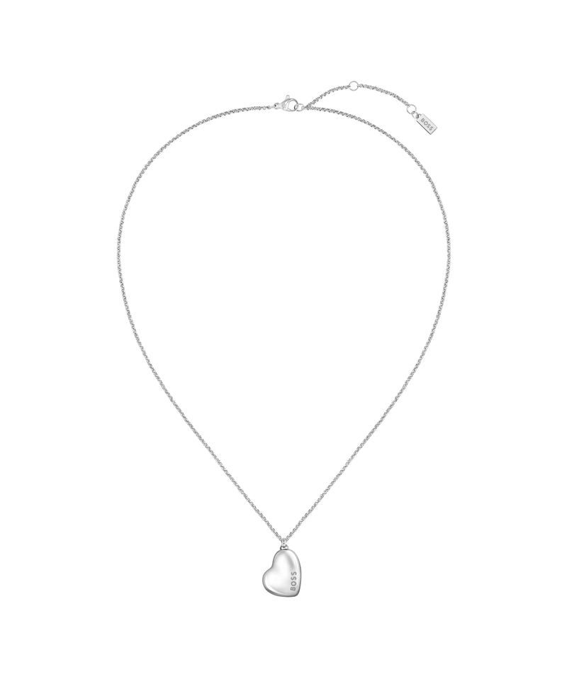 BOSS Honey Heart Pendant in Stainless Steel