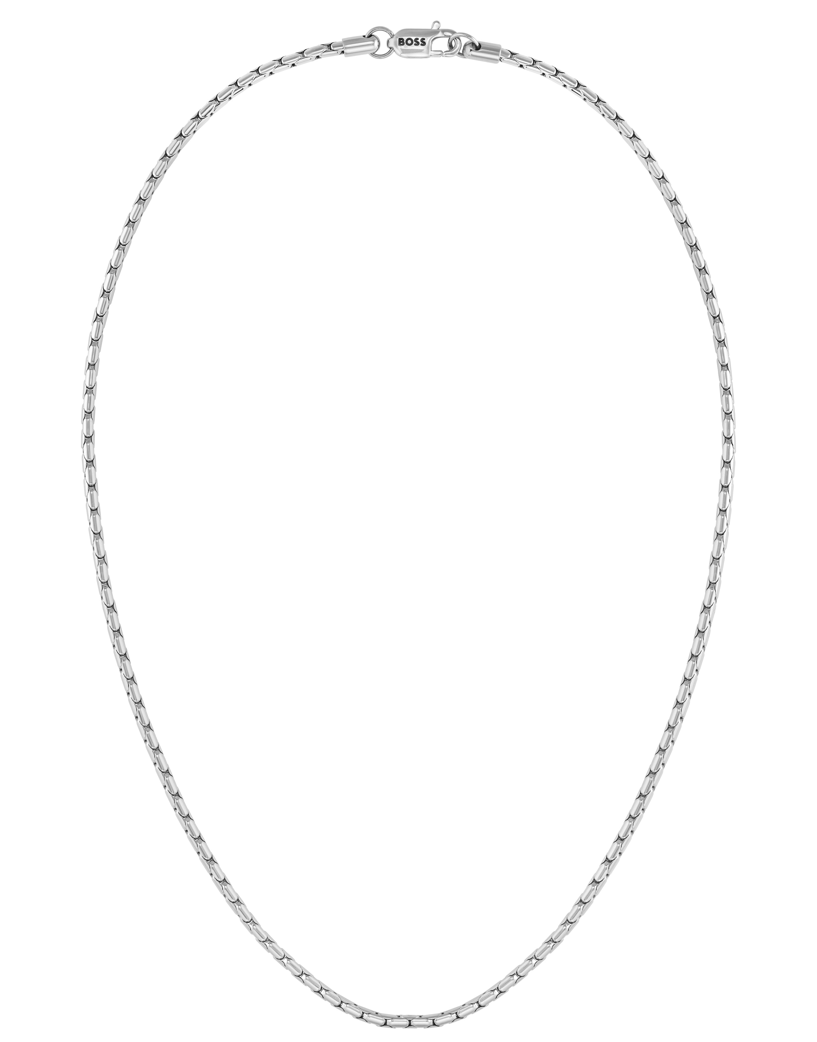 BOSS Mens Evan Necklace Stainless Steel