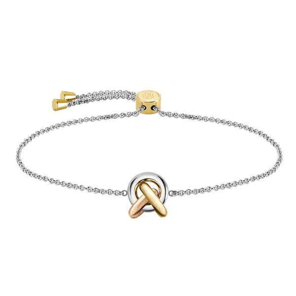 Three Colour Harmonie Interlocking Circle Bracelet 1580772