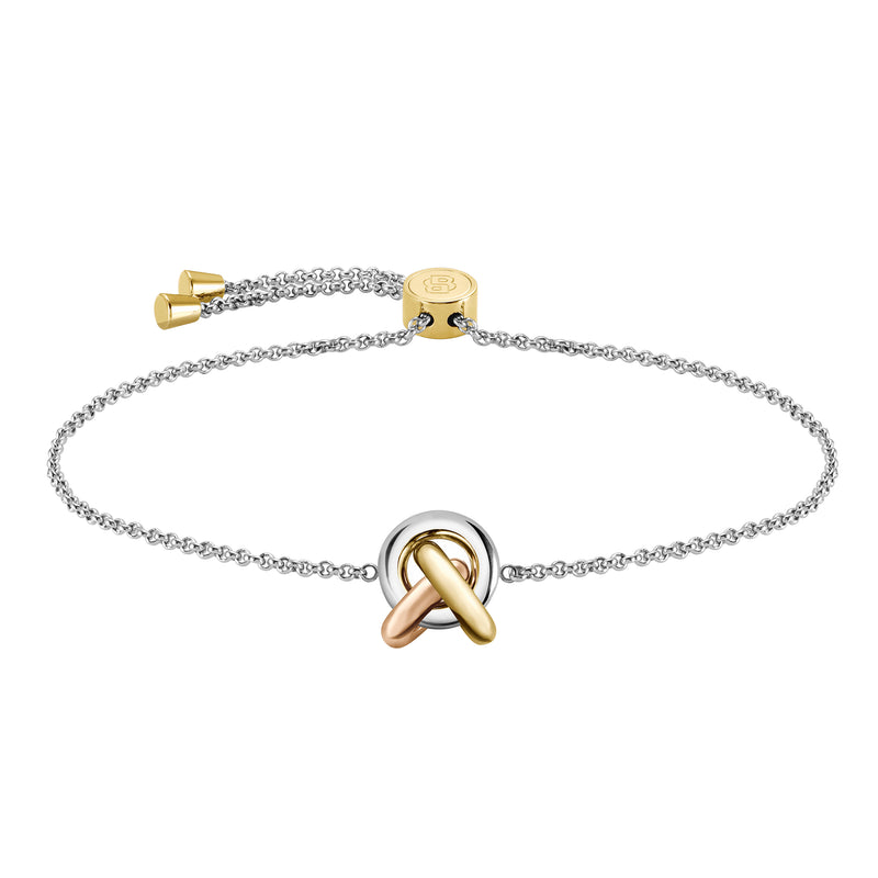 Three Colour Harmonie Interlocking Circle Bracelet 1580772