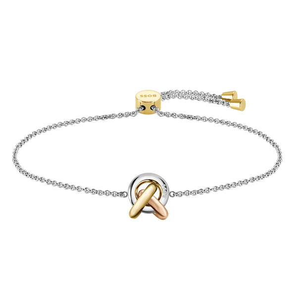 Three Colour Harmonie Interlocking Circle Bracelet 1580772