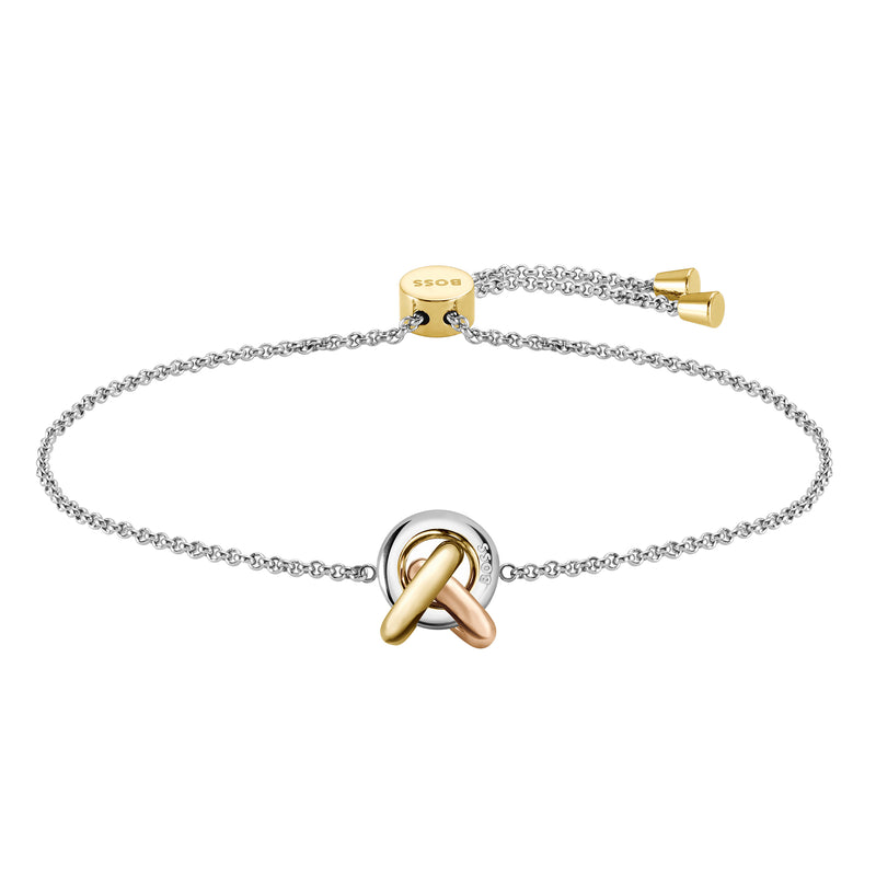 Three Colour Harmonie Interlocking Circle Bracelet 1580772