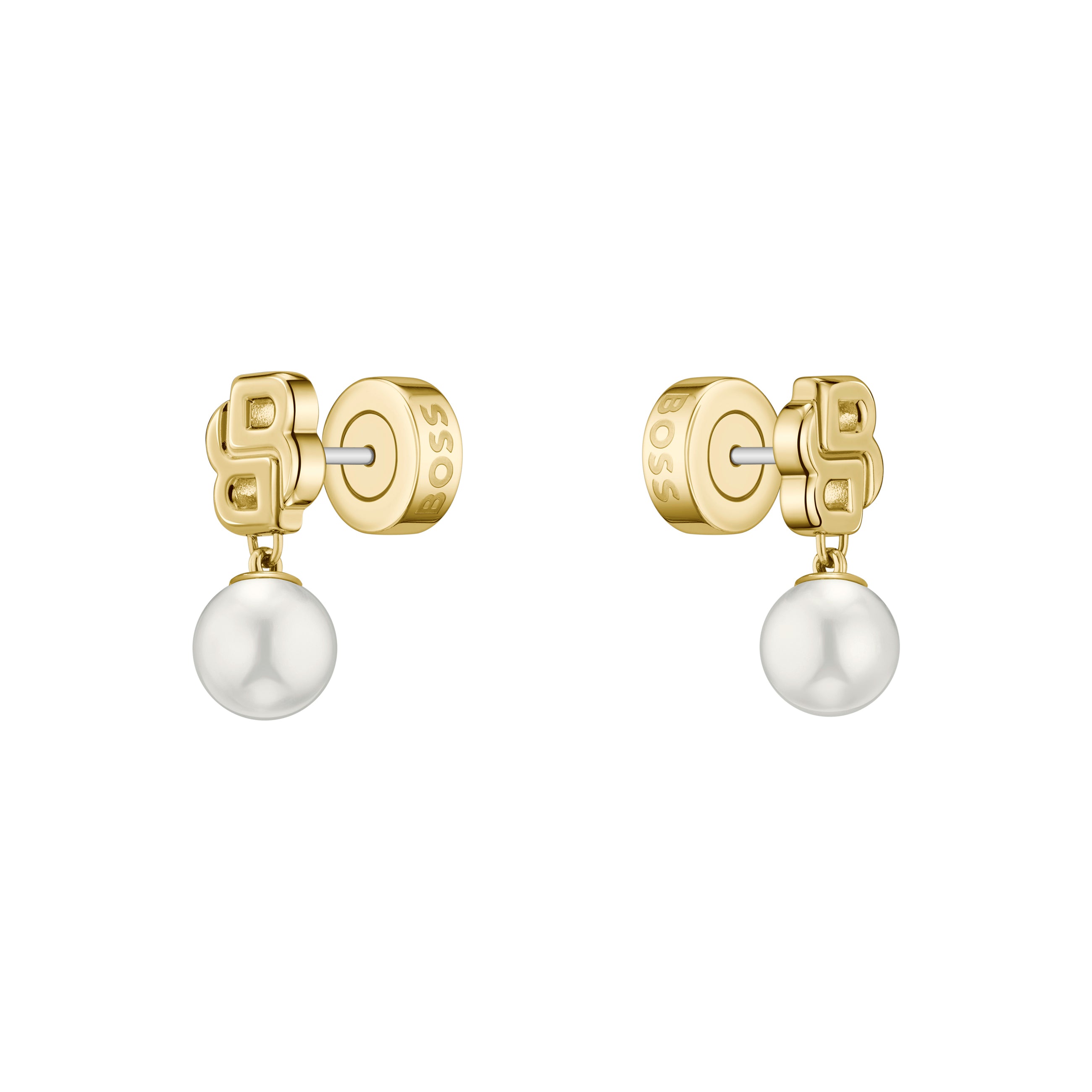 BOSS Double B Mireille Pearl Earrings