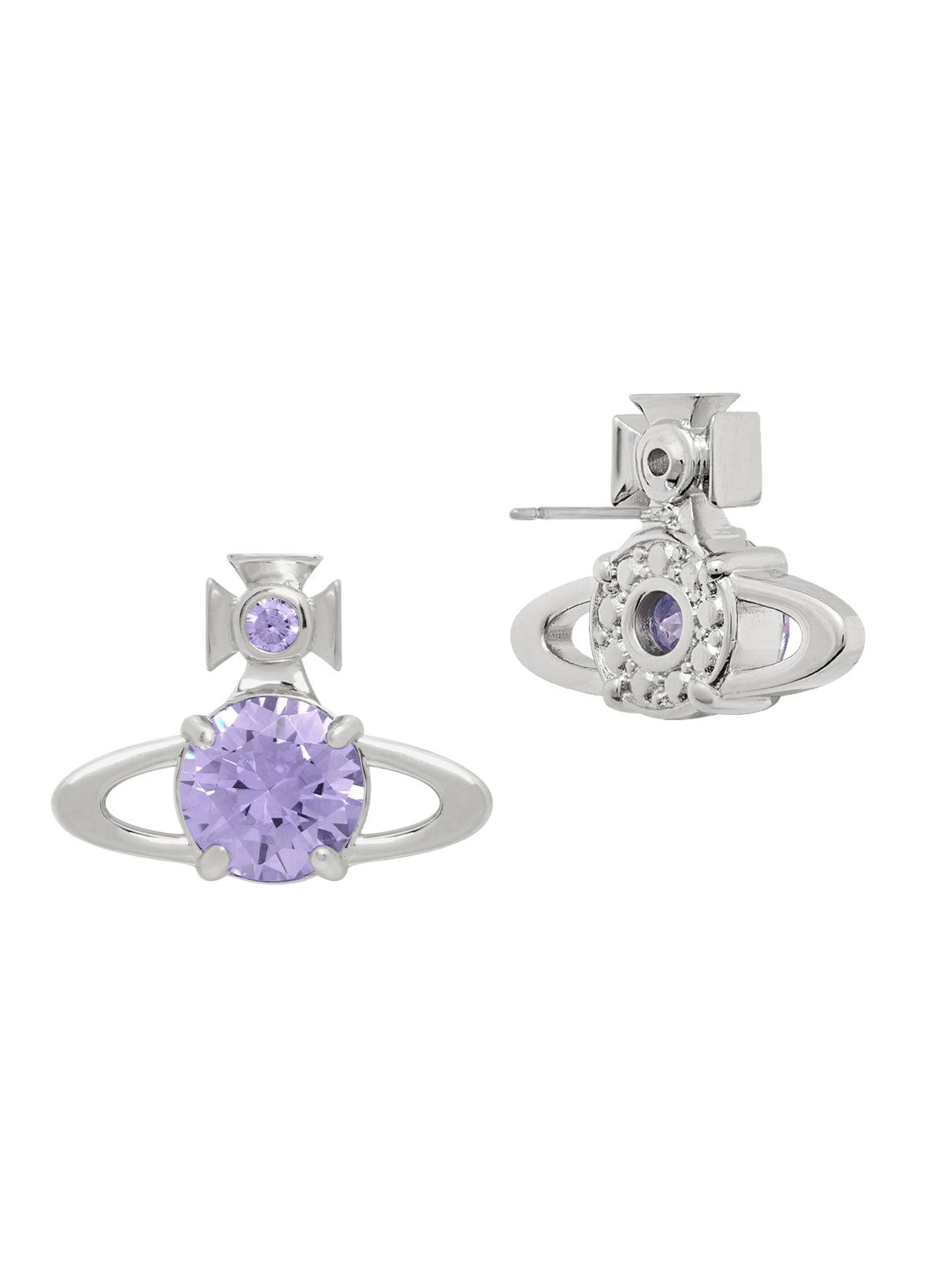 Vivienne Westwood Large Lavender CZ Reina 62010376