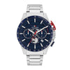 Tommy Hilfiger Men's Bank Blue Dial Bracelet Watch 1792261