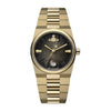 Vivienne Westwood Gold Plated The Hoxton Black Dial Bracelet Watch VV332MTGD