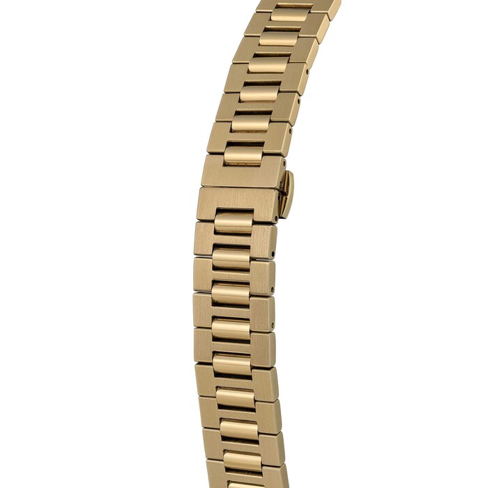 Vivienne Westwood Gold Plated The Hoxton Black Dial Bracelet Watch VV332MTGD