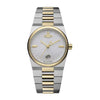Vivienne Westwood Two-Tone The Hoxton Silver Dial Bracelet Watch VV332SLSG