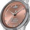 Vivienne Westwood Stainless Steel Little Seymour Dusty Dial Bracelet Watch VV328DPKSL