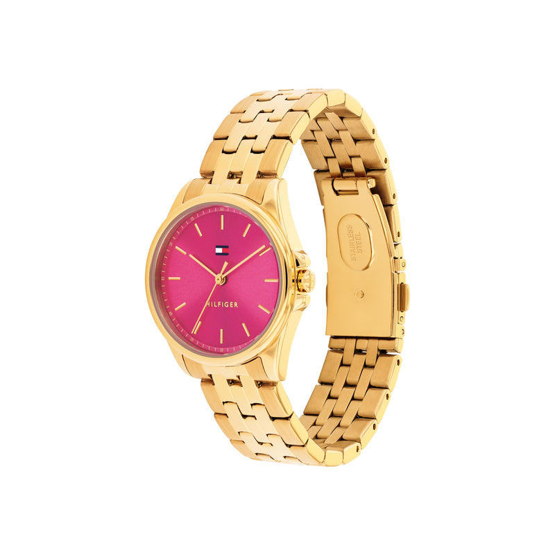 Ladies Jade, Pink Dial Bracelet Watch 1782854