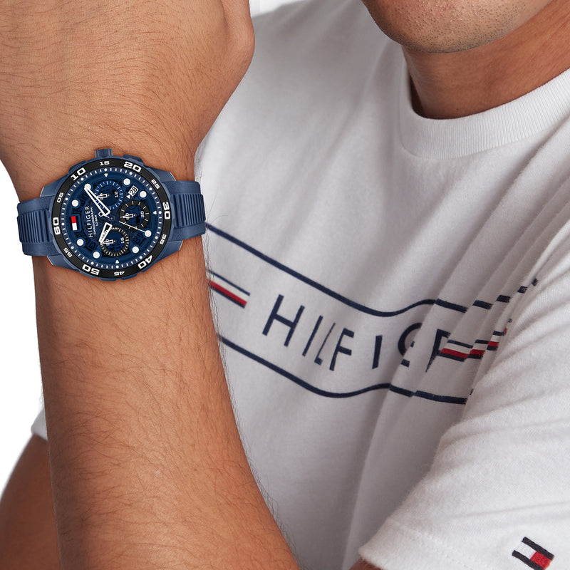 Mens Regatta Blue Chronograph Dial Strap Watch 1792232