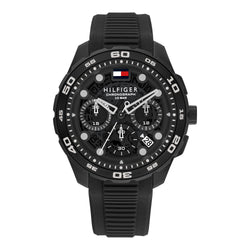 Mens Regatta Black Chronograph Dial Strap Watch 1792233