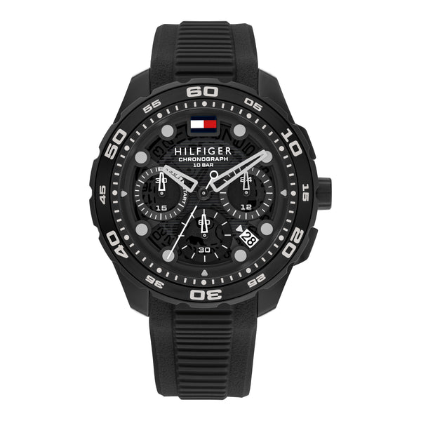 Mens Regatta Black Chronograph Dial Strap Watch 1792233