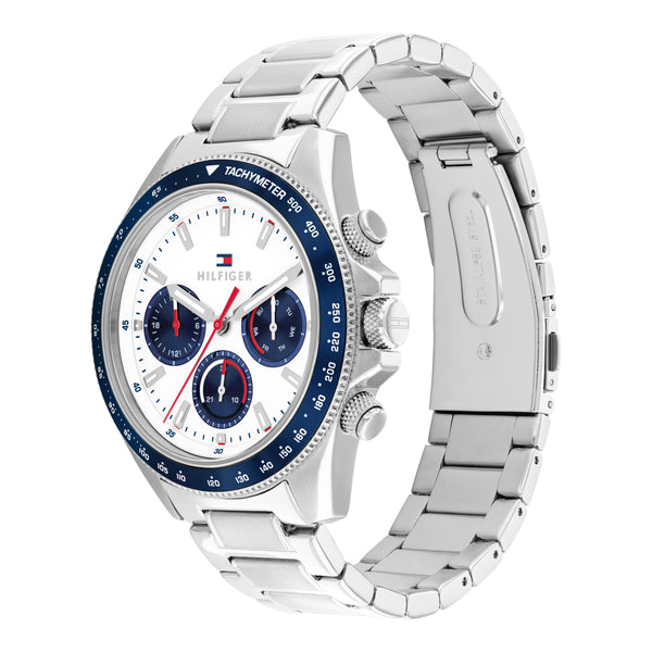 Mens Clark, White Dial, Bracelet Watch 1792238