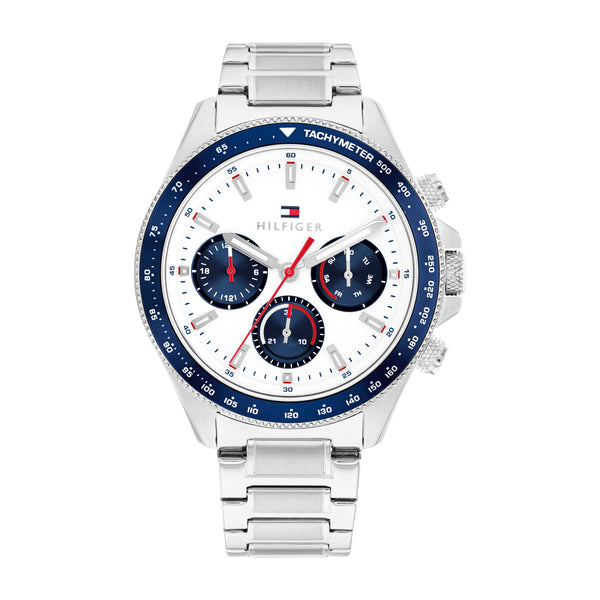 Mens Clark, White Dial, Bracelet Watch 1792238