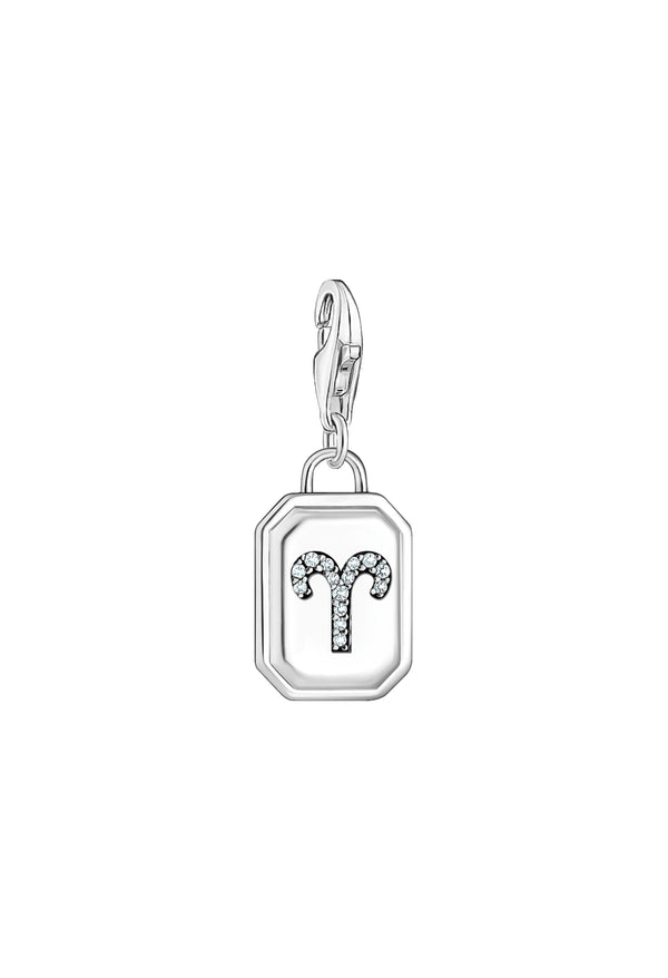 Thomas Sabo Zodiac Sign Aries Charm in Silver