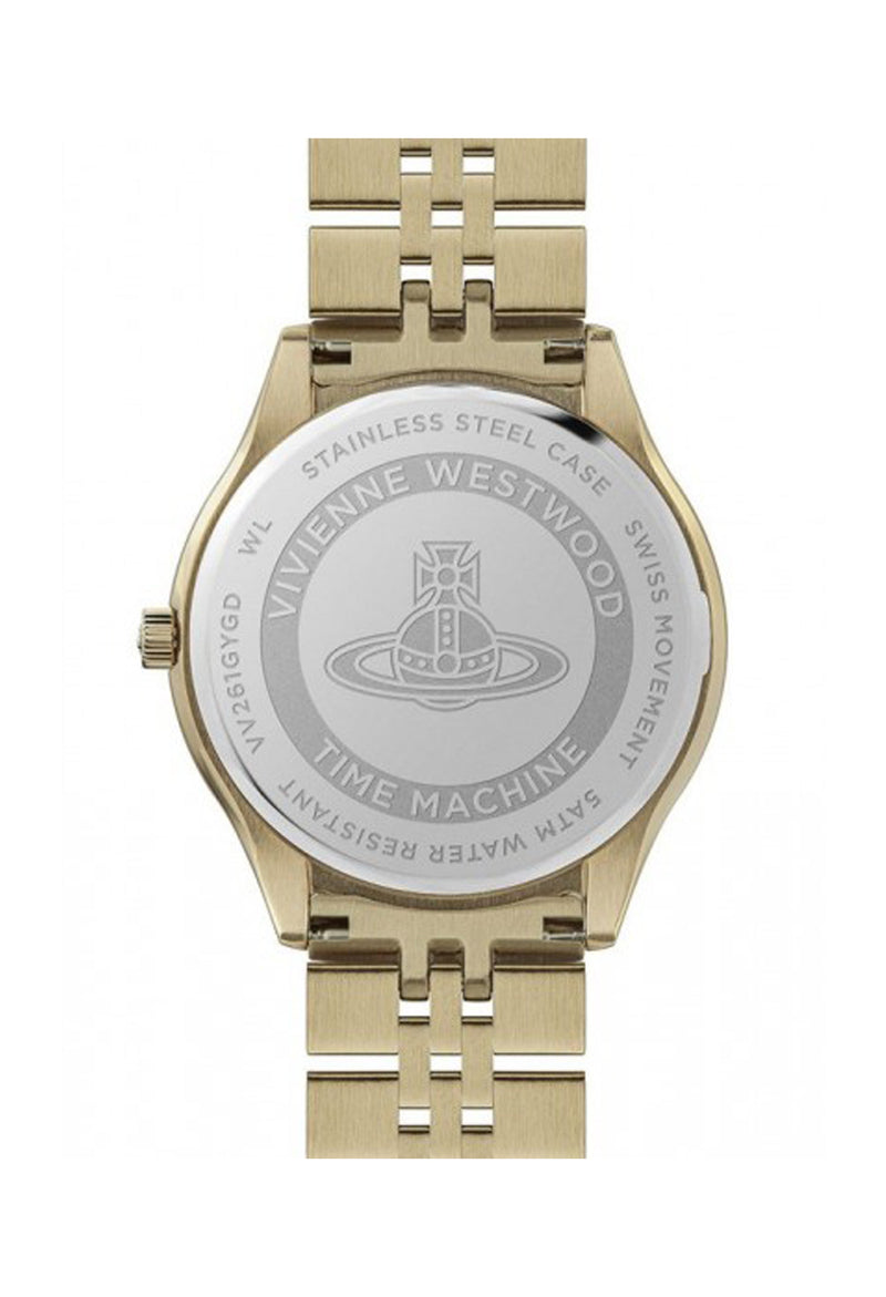 Vivienne Westwood Ladies Camberwell Gold Plated Watch