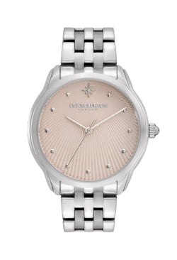 Olivia Burton Ladies Starlight Blush Dial Stainless Steel Bracelet Watch