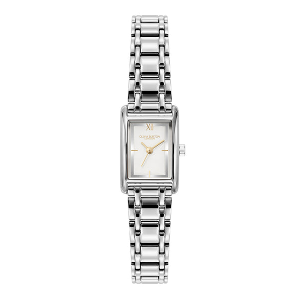 Mini Grove, Silver-White Dial Bracelet Watch 24000281