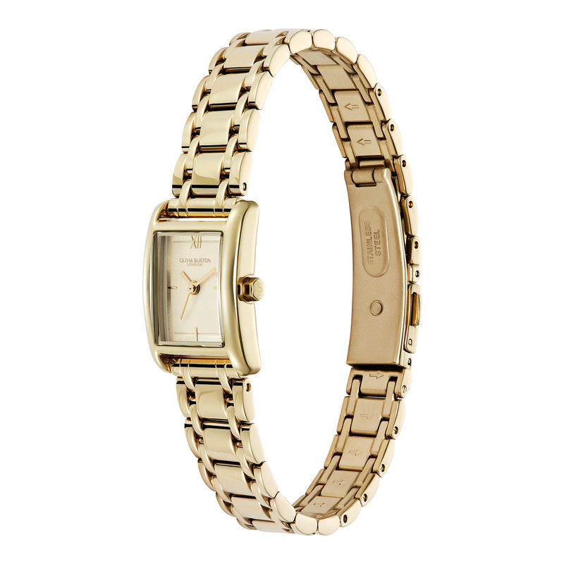 Mini Grove, Gold Tone Dial Bracelet Watch 24000282