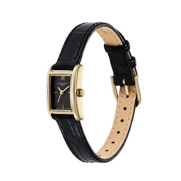 Mini Grove, Black Dial, Strap Watch 24000284