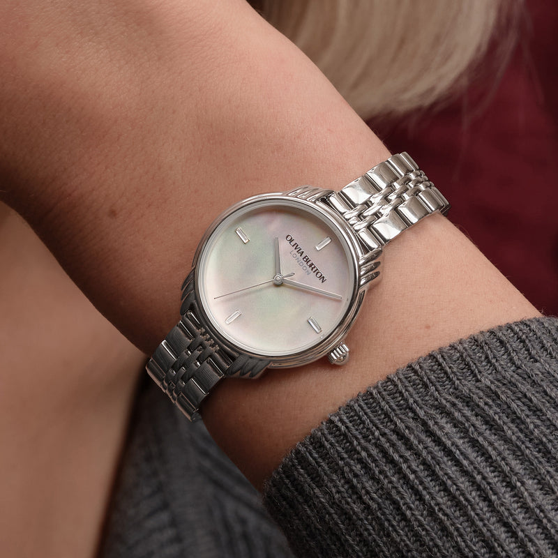 Art Deco 2.0, Mother Of Pearl Dial, Bracelet Watch 24000293